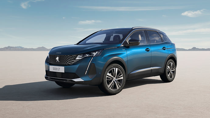 Peugeot представил гибридные кроссоверы 3008 и 5008