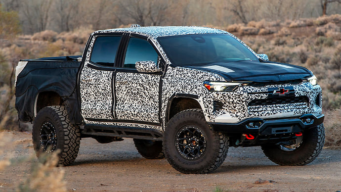 Chevrolet анонсировал экстремальный пикап Colorado ZR2 Bison
