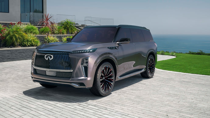 Infiniti показала прототип кроссовера QX80 нового поколения