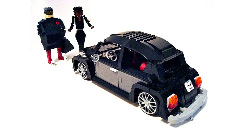 Модель Classic VW Beetle из Lego