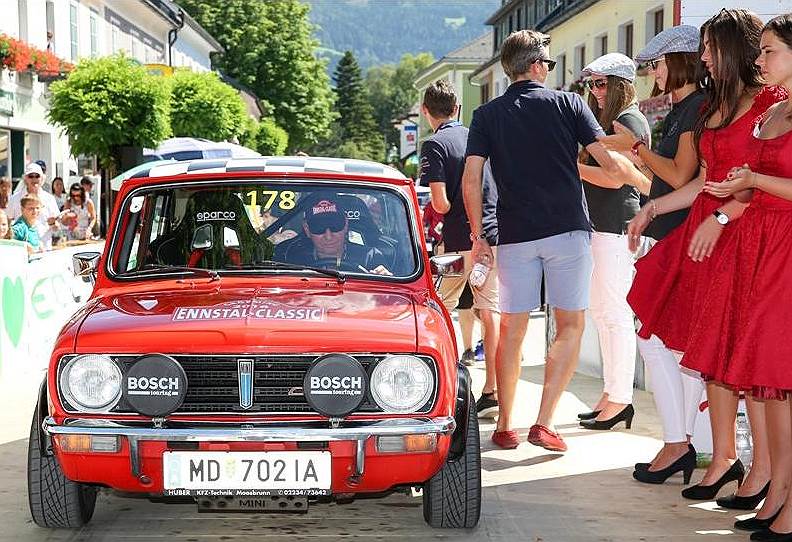 Фредерик Редингер и Томас Вагнер заняли первое место на ралли Ennstal-Classic на Mini 1275 GT 1971 года