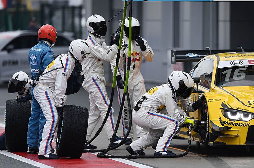 Слаженная работа механиков не помогла экс-пилоту Формулы-1 Тимо Глоку попасть на подиум