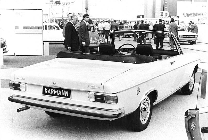 Audi 100 Karmann Cabriolet 1969 года