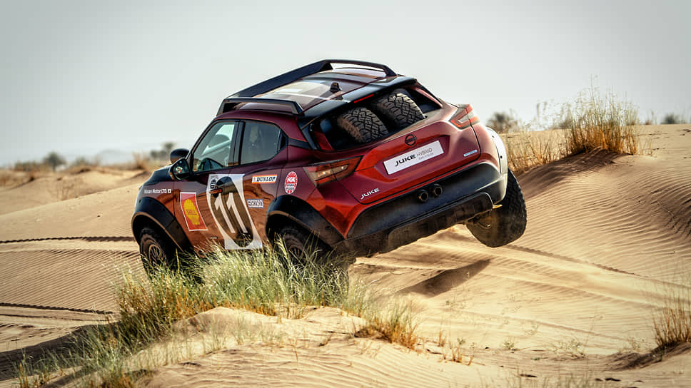 Шоу-кар Nissan Juke Hybrid Rally Tribute, созданный в честь 50-летия победы раллийного купе Datsun 240Z в East Africa Rally