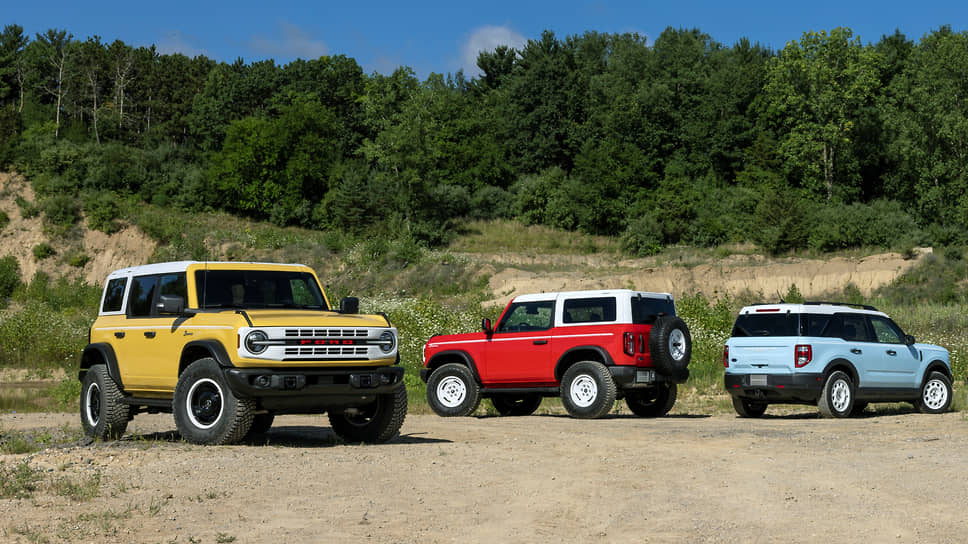 Марка Ford представила ретро-версию моделей Bronco и Bronco Sport — исполнения Heritage и Heritage Limited, которые будут выпущены тиражом 1966 экземпляров каждая