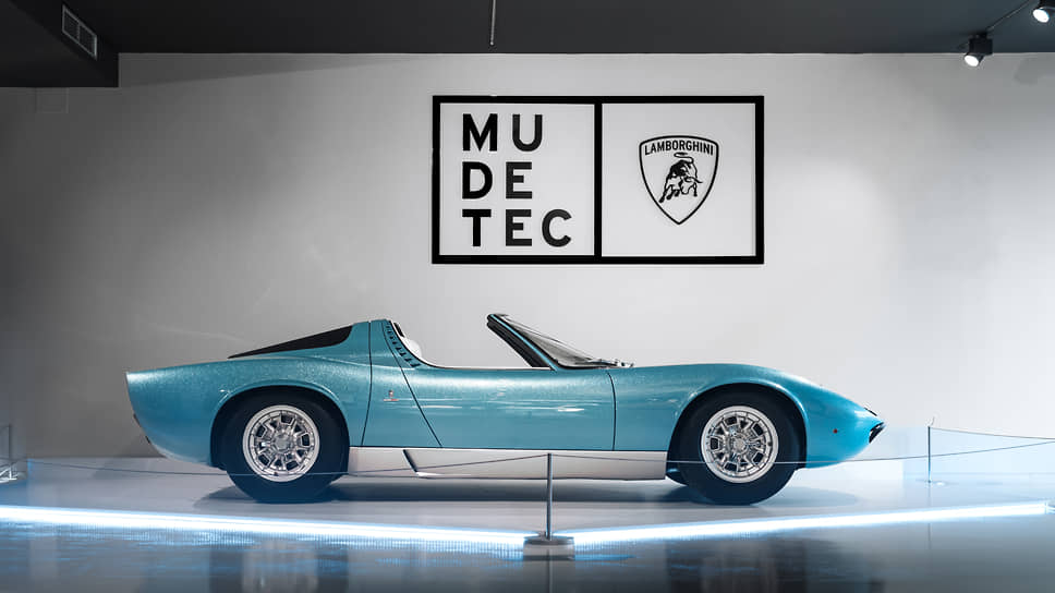 На выставке Mudetec в Сант-Агата-Болоньезе до 30 ноября можно увидеть уникальный, созданный в единственном экземпляре Lamborghini Miura Roadster 1968 года