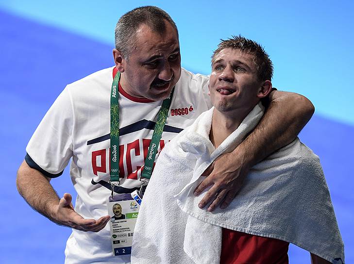 Боксер Виталий Дунайцев, бронзовый призер Олимпийских игр в категории до 64 кг
