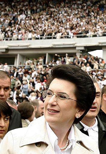 26.05.2009 В Тбилиси — в день независимости Грузии прошла самая массовая за последнее время акция протеста местной оппозиции
