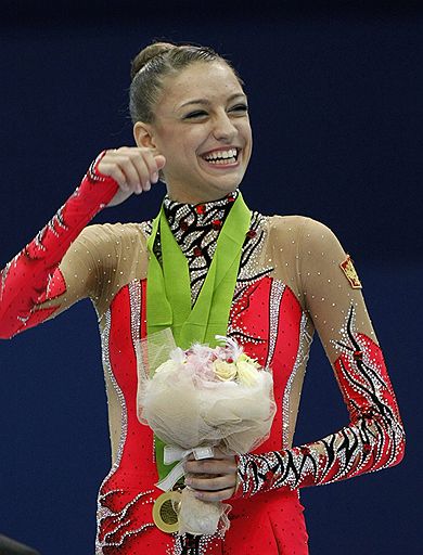 10 сентября Евгения Канаева заняла первые места в еще двух видах программы чемпионата мира по художественной гимнастике, который проходит в японском городе Миэ
