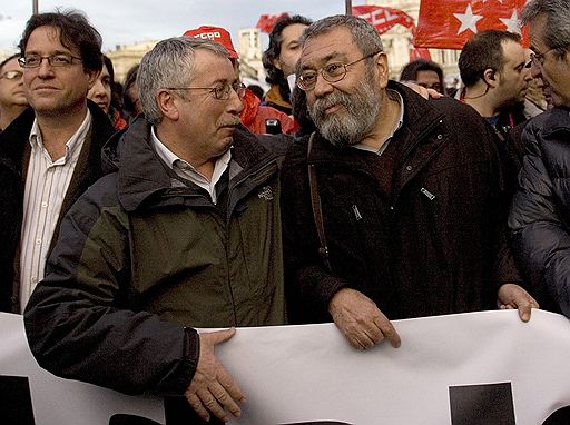 24.02.2010 В крупных городах Испании около 70 тыс. человек приняли участие в демонстрации против пенсионной реформы, увеличивающей возраст выхода на пенсию с 65 до 67 лет