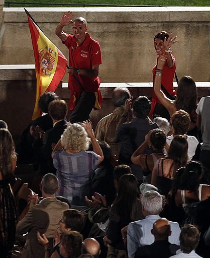 26.07.2010 В Барселоне прошла торжественная церемония открытия чемпионата Европы по легкой атлетике. В соревнованиях примет участие более 1,5 тыс. спортсменов из 50 стран