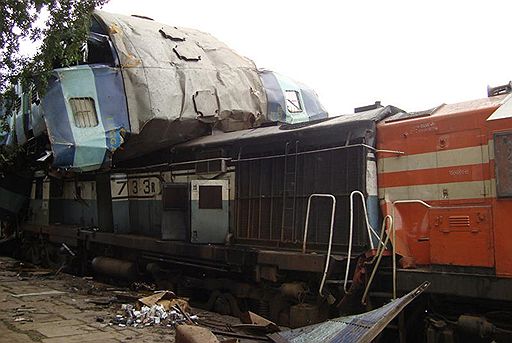 20.09.2010 В результате столкновения двух поездов в центральной Индии 20 сентября погибли 23 человека, 30 были ранены