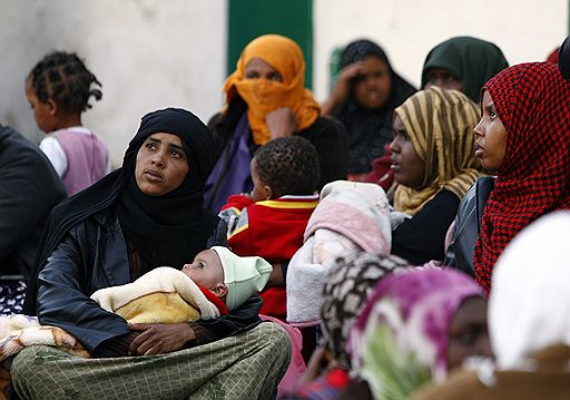 28.03.2011 Более 500 беженцев из Ливии прибыли на Мальту 28 марта. Власти островного государства заявили, что это крупнейшая партия мигрантов в истории страны