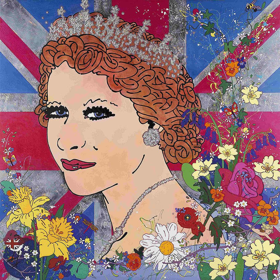 &quot;Наша молодая королева&quot; - портрет художницы Луизы Диа