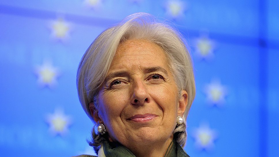 Кристин Лагард — директор-распорядитель Международного валютного фонда