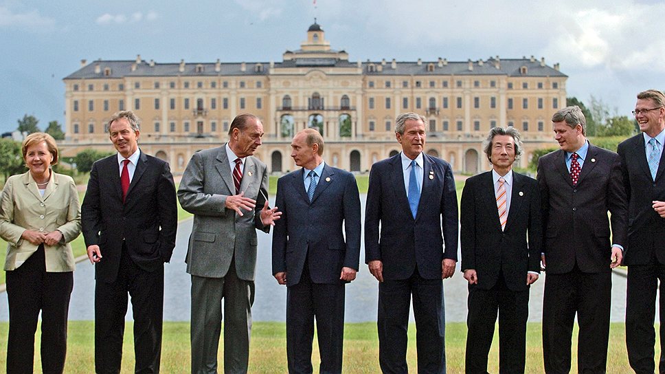 Владимир Путин и G8