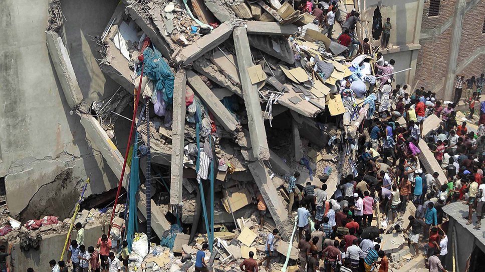 Обрушение здания в Бангладеш. ФОТО