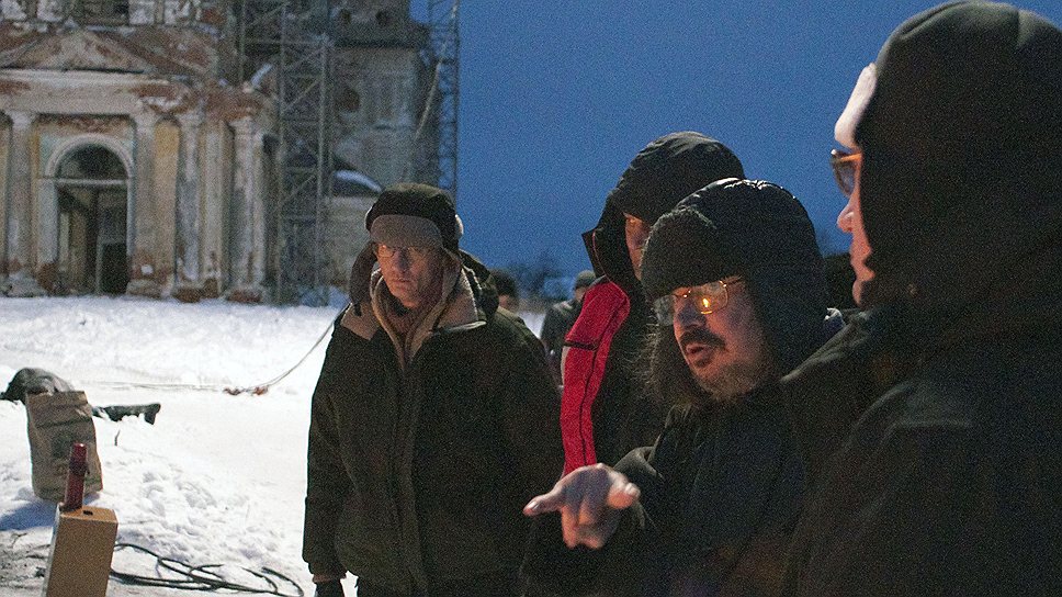 Режиссер Алексей Балабанов на съемках фильма &quot;Я тоже хочу&quot;
