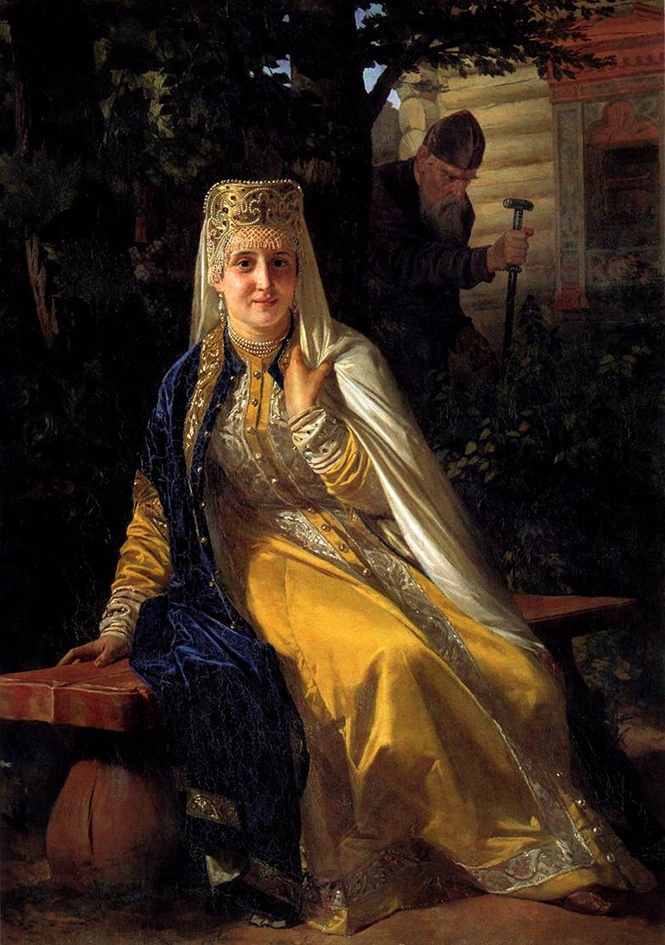 Одна из жен царя Ивана Грозного Василиса Мелентьевна