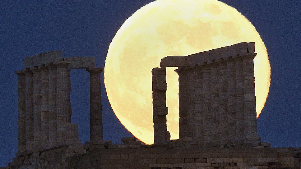 Храм Посейдона на мысе Сунион, Греция
