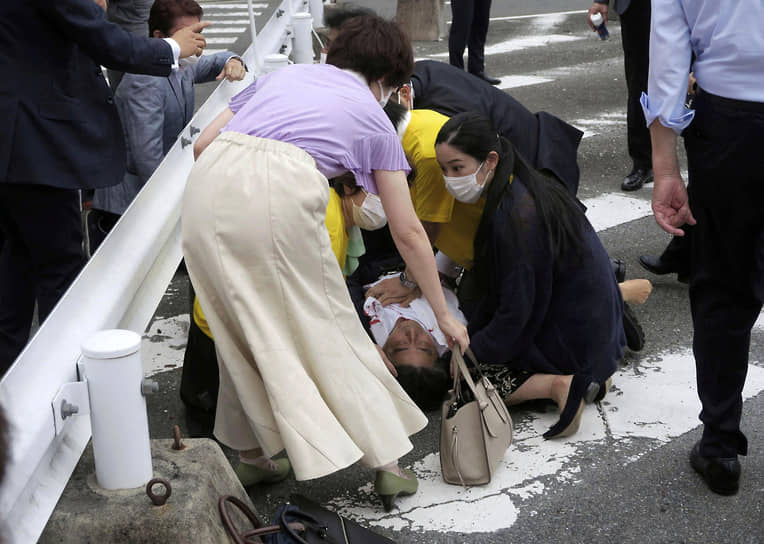 2022 год. В Японии в результате покушения был убит бывший премьер-министр Синдзо Абэ