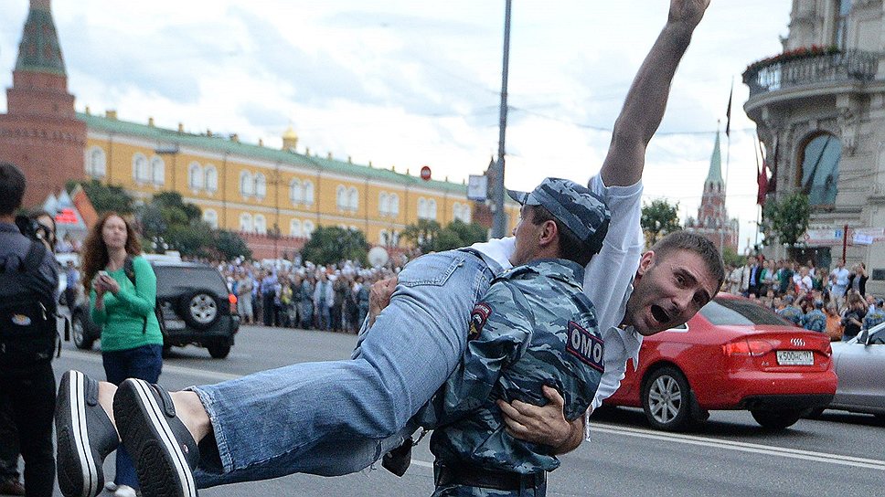 Со стороны митингующих нет провокаций