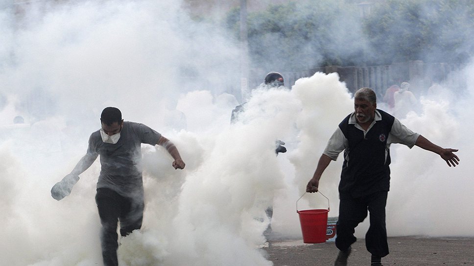 МВД Египта заявило о том, что в столкновениях с исламистами полиция использовала лишь слезоточивый газ