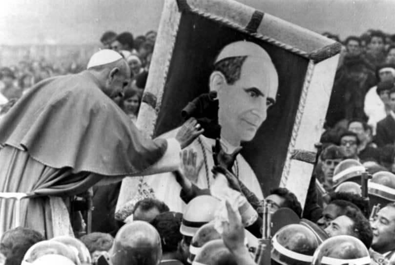 1968 год. Папа римский Павел VI прибыл в столицу Колумбии Боготу, начав первый визит главы католической церкви в Латинскую Америку