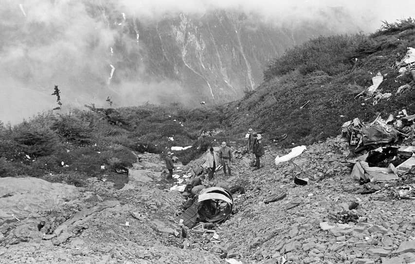 1971 год. В США лайнер Boeing 727 аляскинских авиалиний врезался в гору Чилкат. В результате происшествия погибли 111 человек