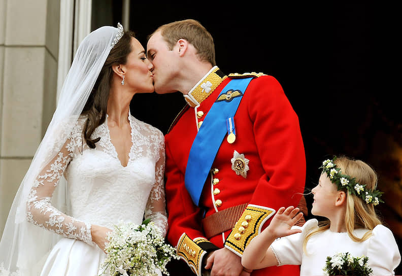 2011 год. Церемония бракосочетания принца Уильяма и Кейт Миддлтон в Вестминстерском аббатстве