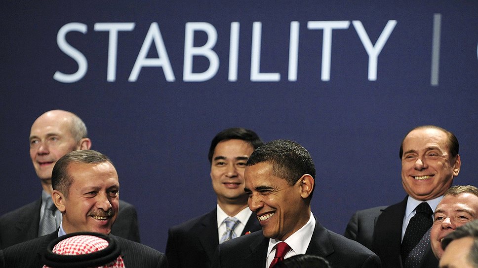 2 апреля 2009 года состоялся саммит G20 в Лондоне, на котором был принят план действий по выходу из глобального финансового кризиса