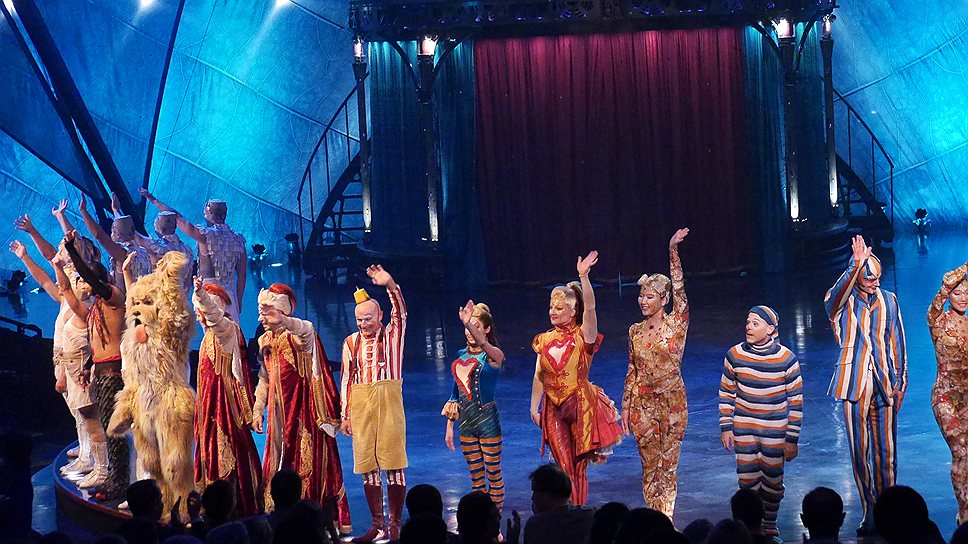 Организаторы обещают, что в 2013 году российские зрители увидят сразу несколько шоу Cirque du Soleil 