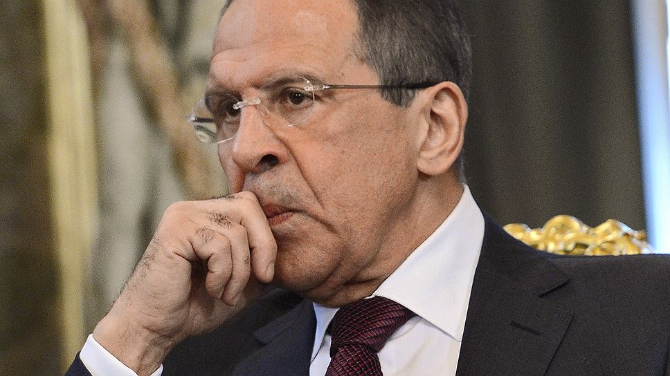 Министр иностранных дел России Сергей Лавров