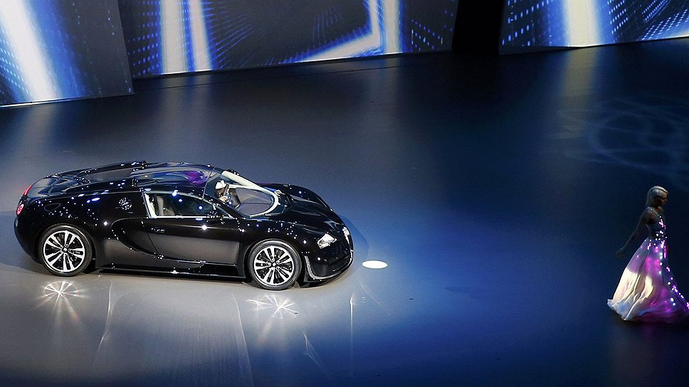 Новая модель суперкара Bugatti Veyron