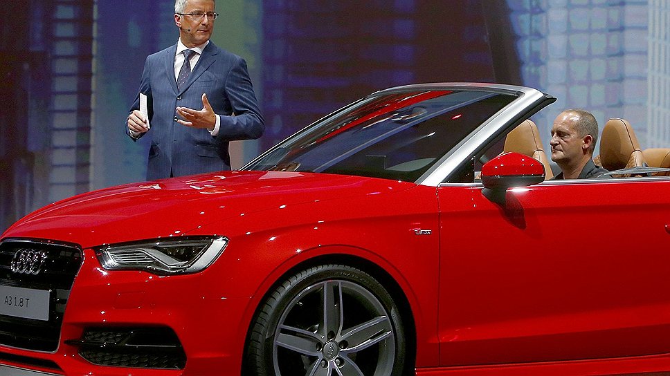 Председатель Audi Руперт Стадлер представил Audi A3 Cabriolet