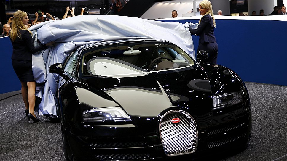 На автосалоне будет представлен новая модель Bugatti
