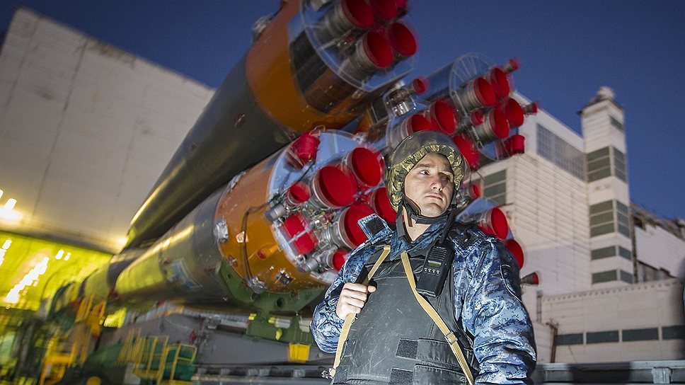 Космический корабль «Союз ТМА-10М» с космонавтами на борту стартовал с первой площадки космодрома Байконур