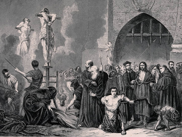 1480 год. Правители Испании Изабелла Кастильская и Фердинанд Арагонский с санкции папы римского Сикста IV учредили Испанскую инквизицию