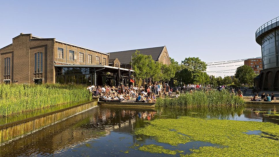 Парк Westergasfabriek в Амстердаме