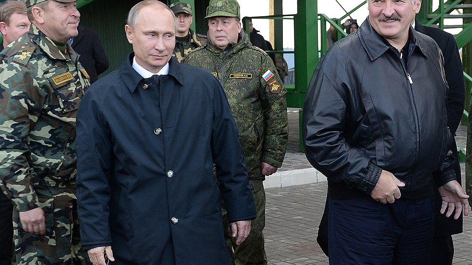 Как Владимир Путин и Александр Лукашенко посетили учения «Запад-2013»
