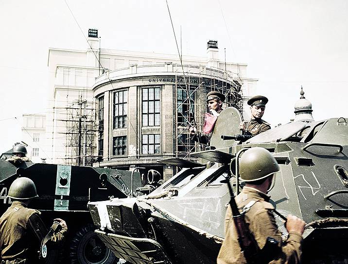 1968 год. Начало поэтапного вывода союзных войск с территории Чехословакии