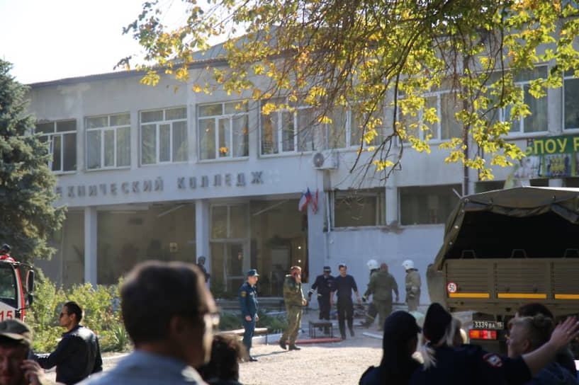 2018 год. Массовое убийство в Керченском политехническом колледже, погиб 21 человек