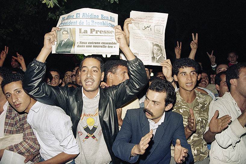 1987 год. Жасминовая революция в Тунисе, в результате которой был смещен первый президент Тунисской Республики Хабиб Бургиба, а его место занял генерал Зин эль-Абидин Бен Али