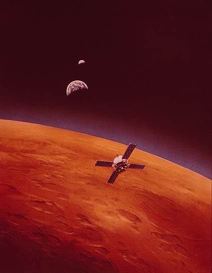 1971 год. Состоялся вывод на орбиту Марса первого межпланетного космического аппарата