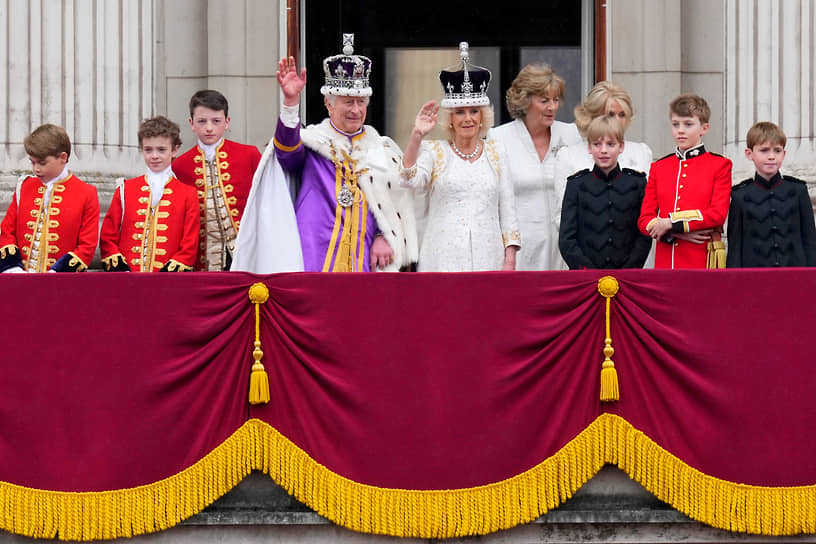 Церемония коронации прошла в Вестминстерском аббатстве 6 мая 2023 года

