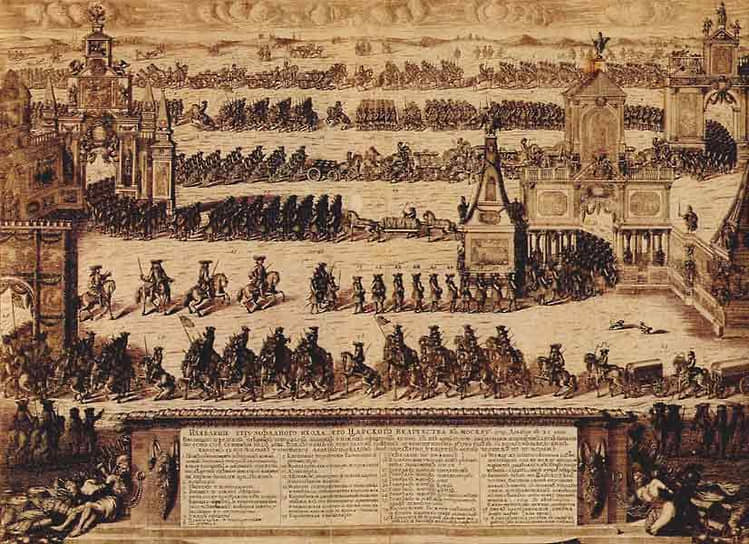 1699 год. Петр I издал указ о наборе регулярного войска
