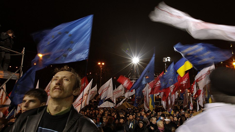 Как Украину захлестнули «евромайданы»