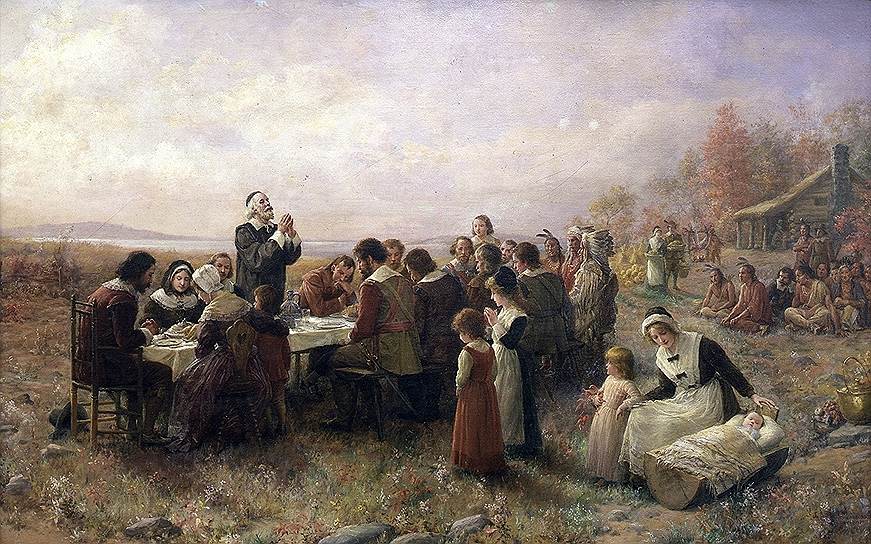 Впервые День благодарения был отпразднован в США в 1621 году английскими переселенцами, основавшими Плимутскую колонию, и на сегодняшний день стал одним из самых популярных праздников в стране
