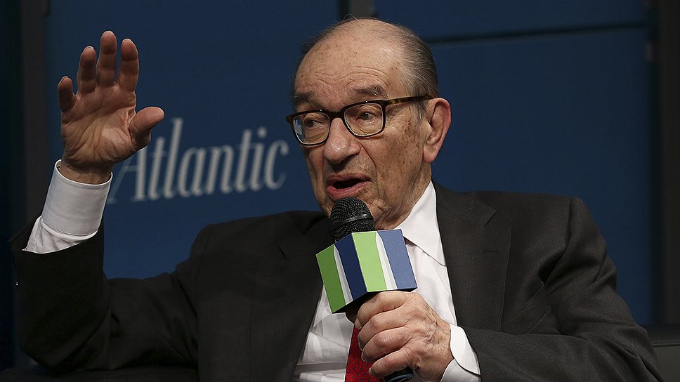 Бывший председатель ФРС США Алан Гринспен 