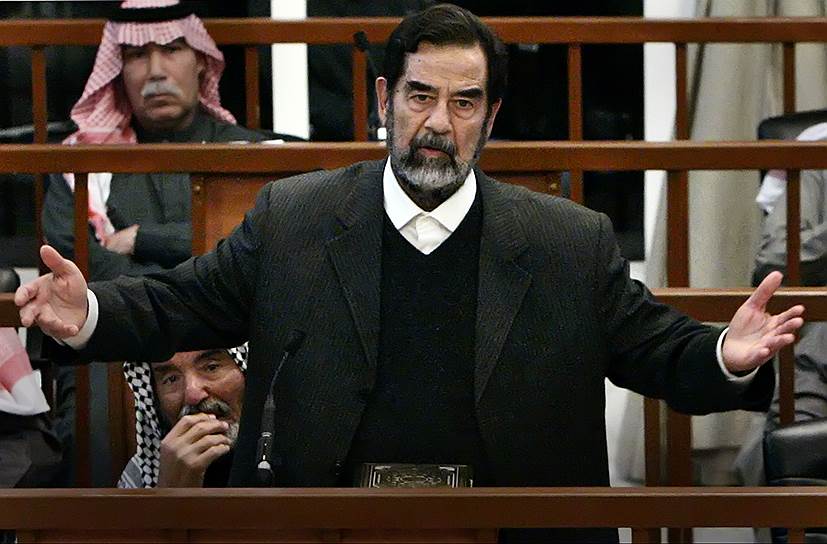 2003 год. В районе города Тикрит (Ирак) арестован Саддам Хусейн